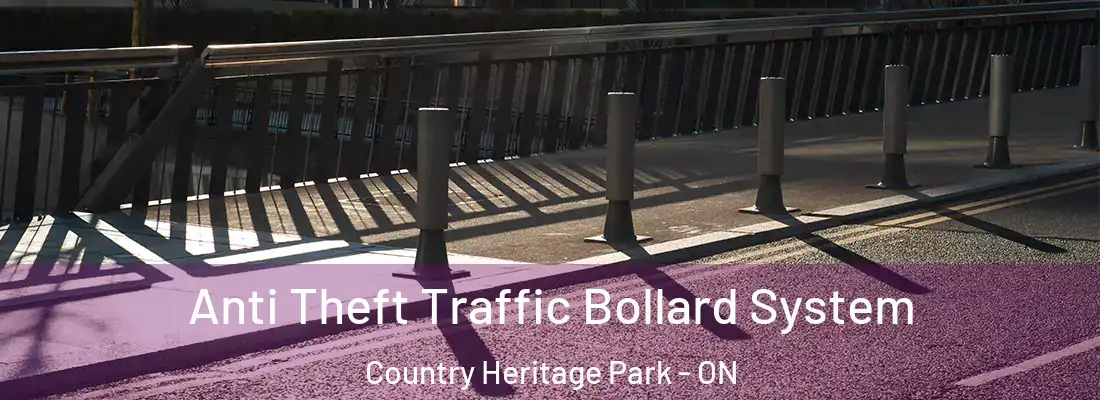  Anti Theft Traffic Bollard System Country Heritage Park - ON