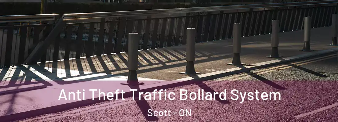  Anti Theft Traffic Bollard System Scott - ON