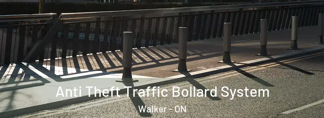  Anti Theft Traffic Bollard System Walker - ON