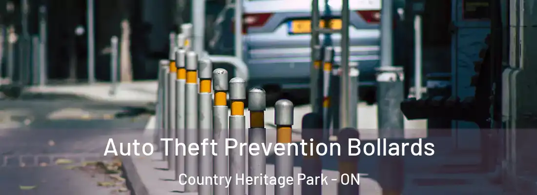  Auto Theft Prevention Bollards Country Heritage Park - ON