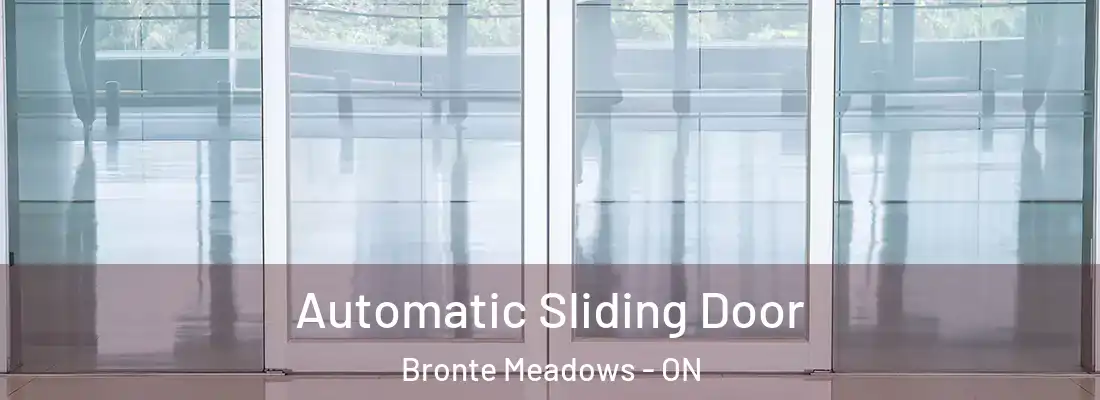  Automatic Sliding Door Bronte Meadows - ON