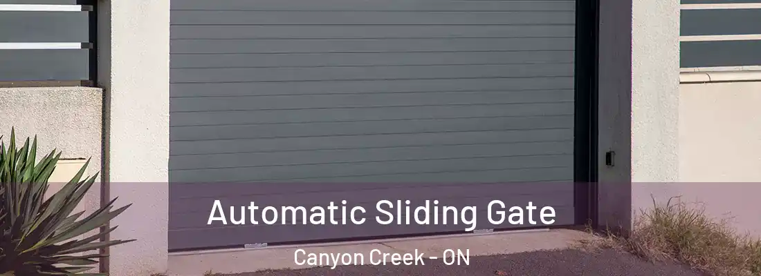  Automatic Sliding Gate Canyon Creek - ON