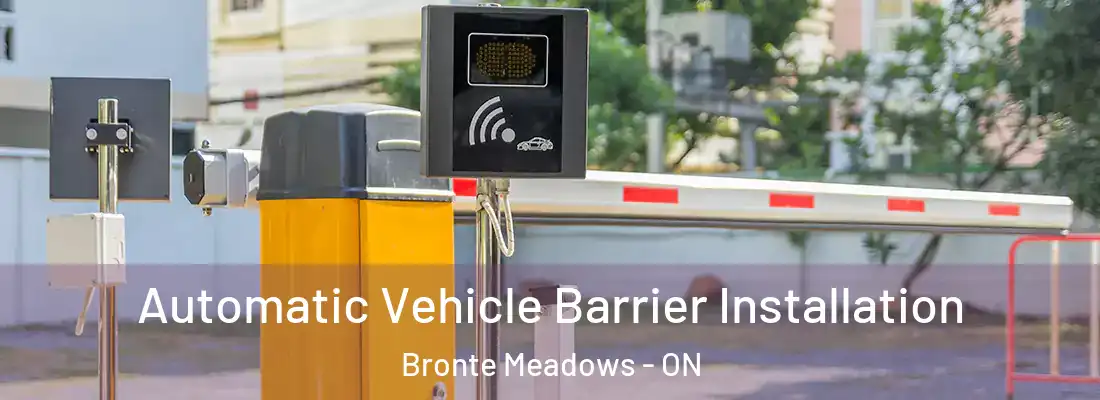  Automatic Vehicle Barrier Installation Bronte Meadows - ON
