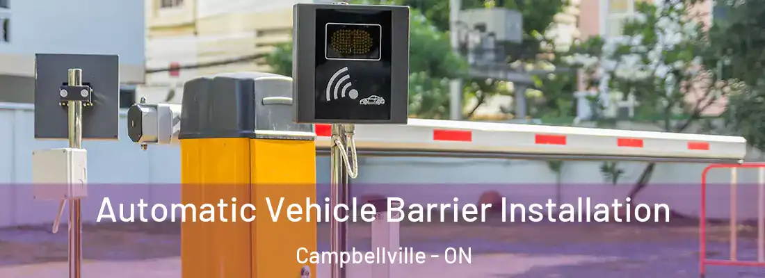  Automatic Vehicle Barrier Installation Campbellville - ON