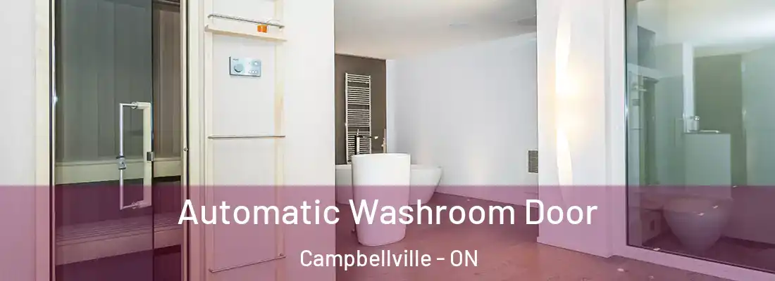  Automatic Washroom Door Campbellville - ON