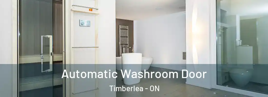  Automatic Washroom Door Timberlea - ON