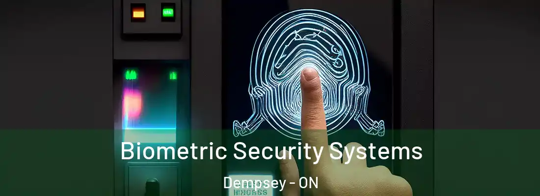  Biometric Security Systems Dempsey - ON