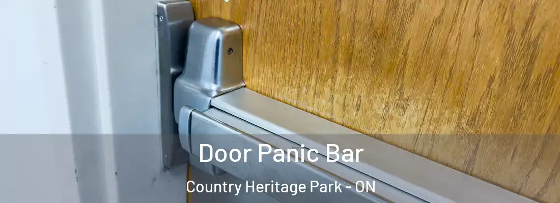  Door Panic Bar Country Heritage Park - ON