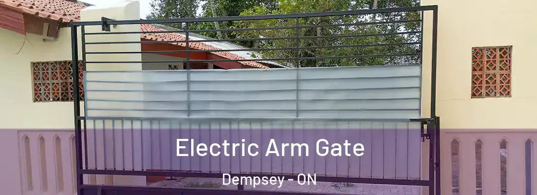  Electric Arm Gate Dempsey - ON