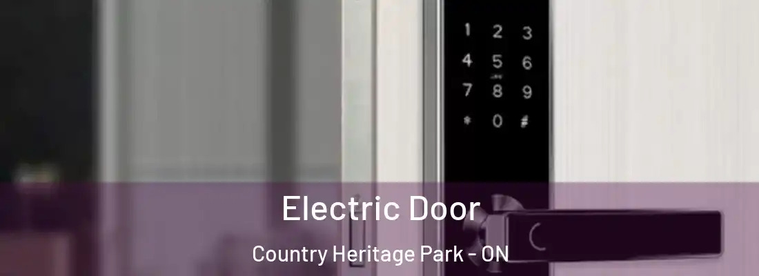  Electric Door Country Heritage Park - ON