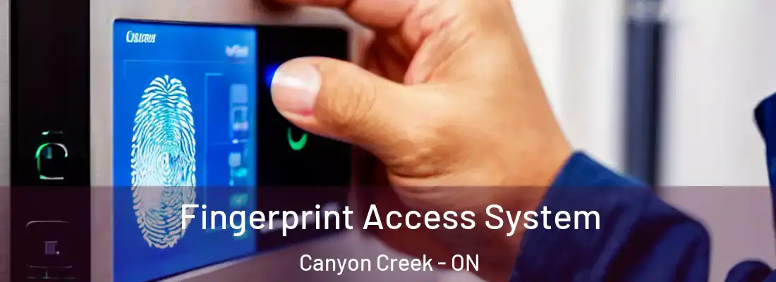  Fingerprint Access System Canyon Creek - ON