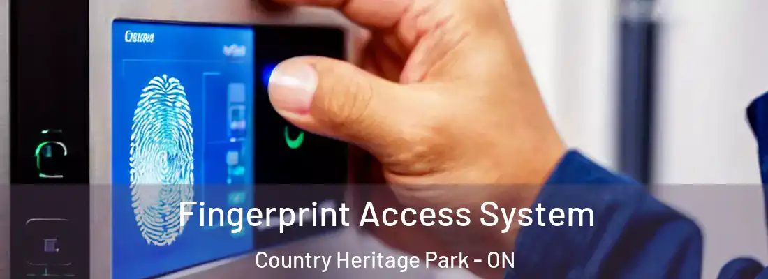  Fingerprint Access System Country Heritage Park - ON