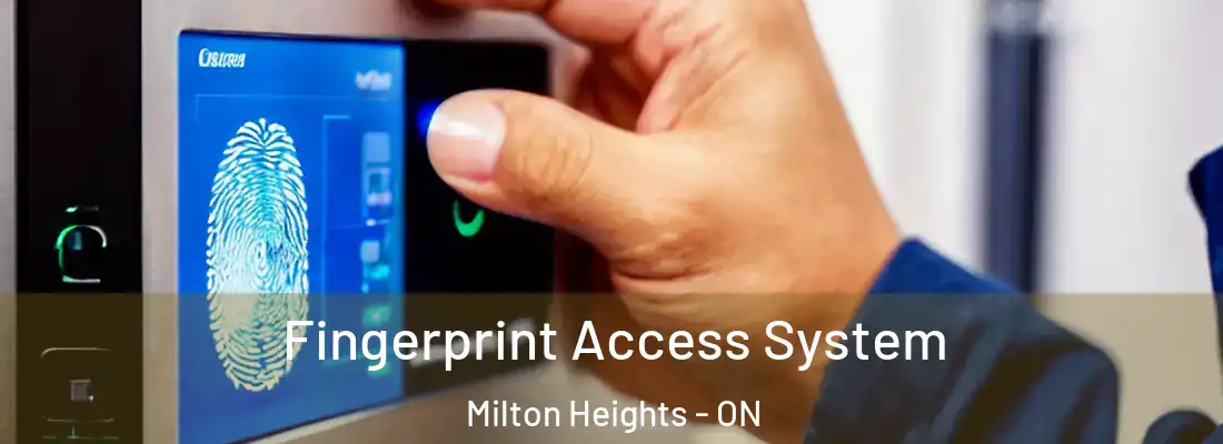  Fingerprint Access System Milton Heights - ON