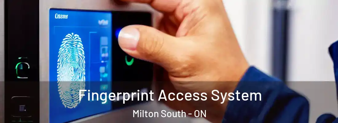  Fingerprint Access System Milton South - ON