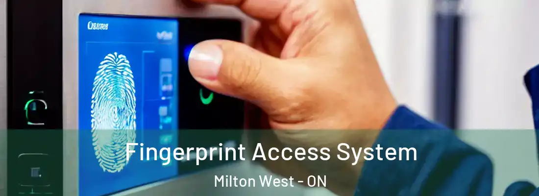  Fingerprint Access System Milton West - ON
