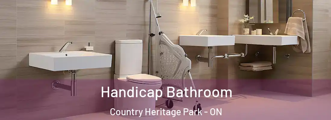  Handicap Bathroom Country Heritage Park - ON