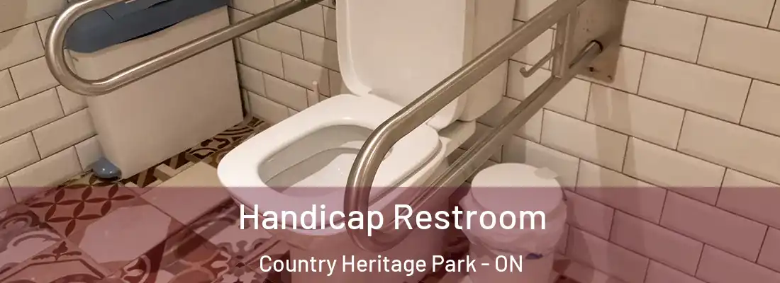  Handicap Restroom Country Heritage Park - ON