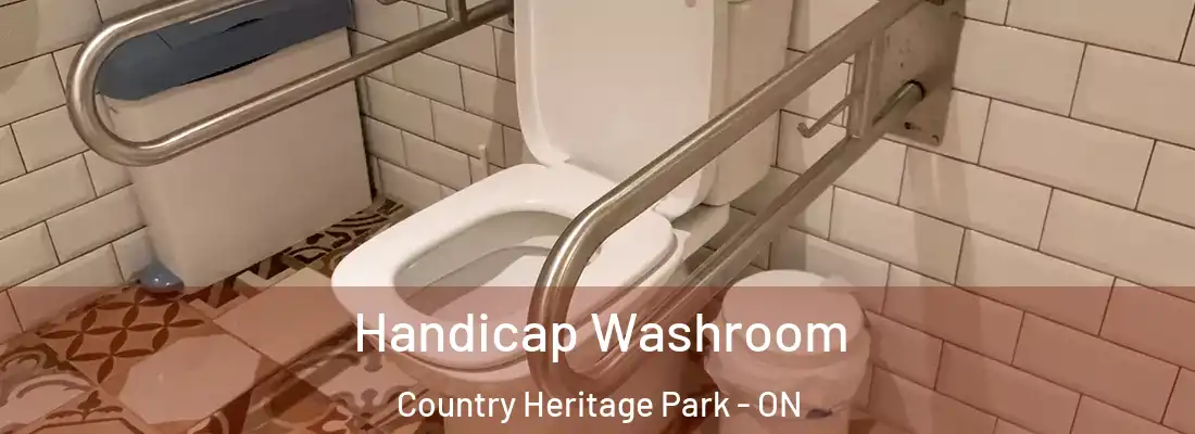  Handicap Washroom Country Heritage Park - ON