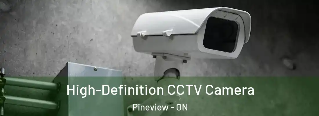  High-Definition CCTV Camera Pineview - ON