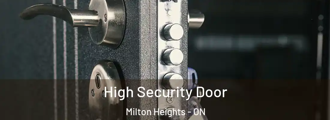  High Security Door Milton Heights - ON
