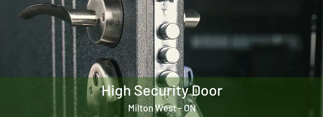  High Security Door Milton West - ON