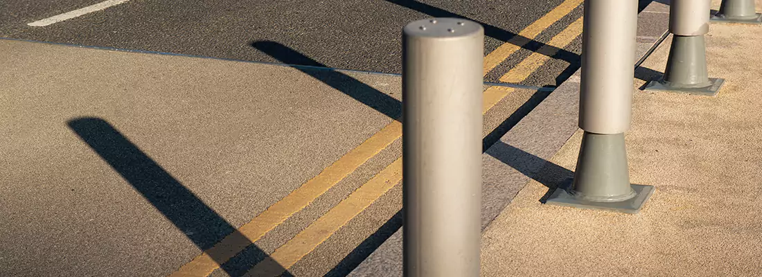 Custom Retractable Barrier Column Installations in Milton, ON