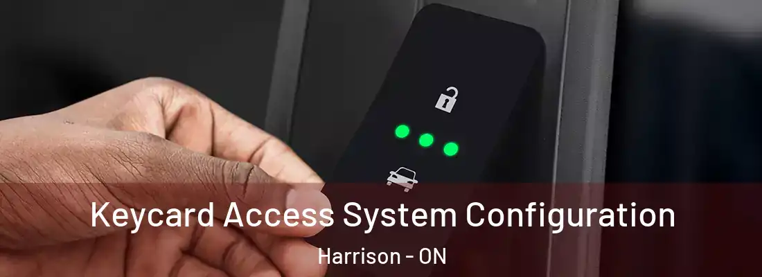  Keycard Access System Configuration Harrison - ON