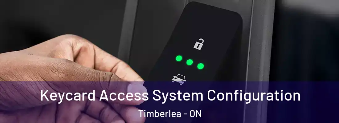  Keycard Access System Configuration Timberlea - ON