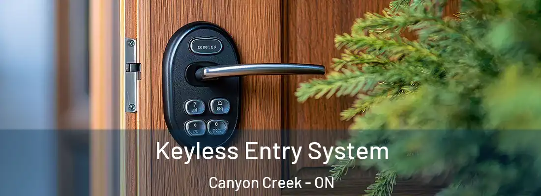 Keyless Entry System Canyon Creek - ON