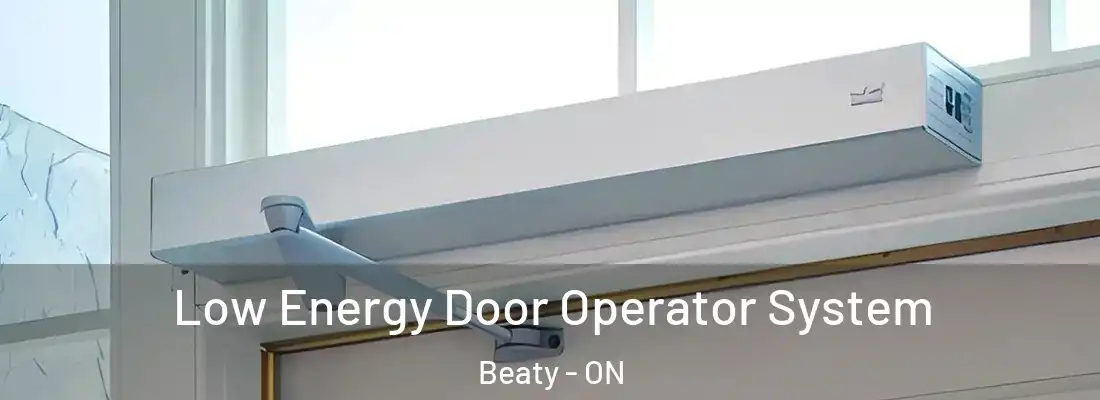  Low Energy Door Operator System Beaty - ON