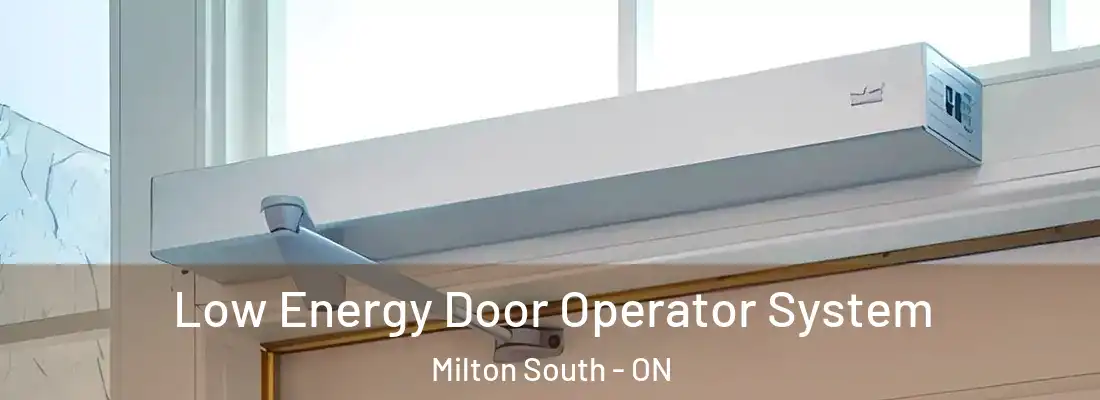  Low Energy Door Operator System Milton South - ON