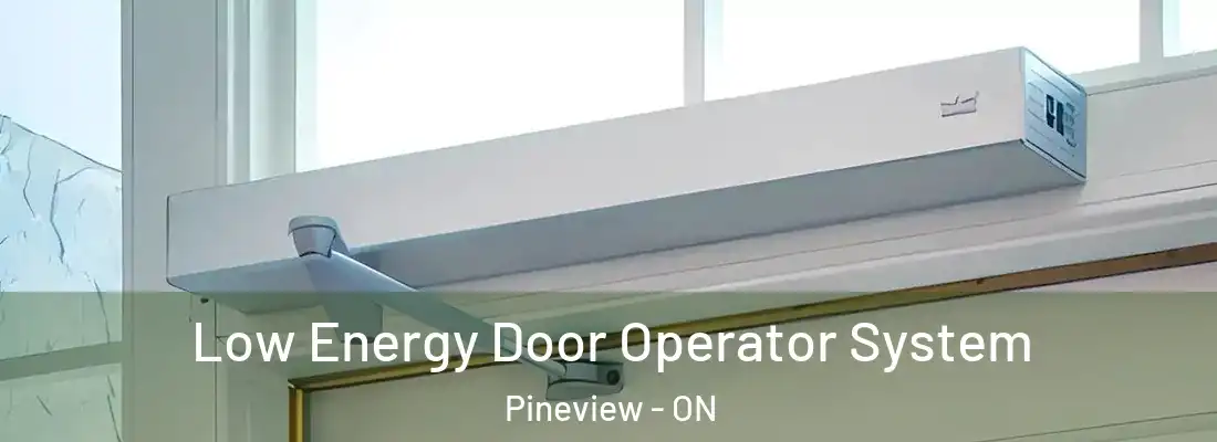  Low Energy Door Operator System Pineview - ON