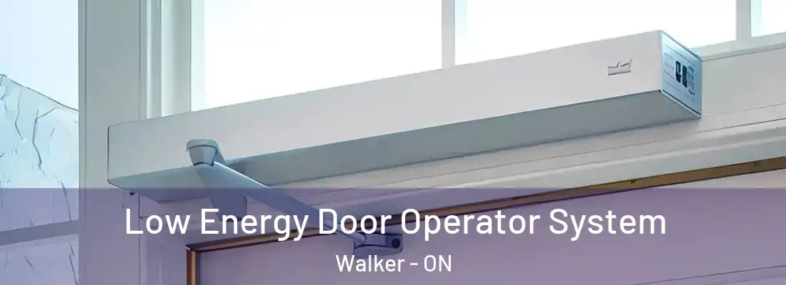  Low Energy Door Operator System Walker - ON