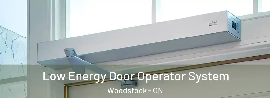  Low Energy Door Operator System Woodstock - ON
