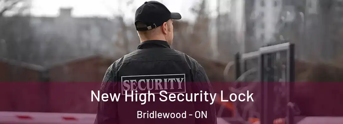  New High Security Lock Bridlewood - ON