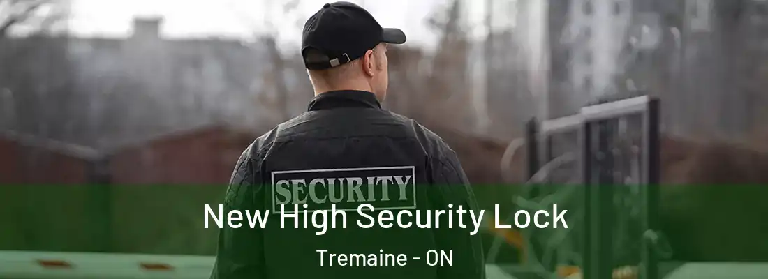  New High Security Lock Tremaine - ON