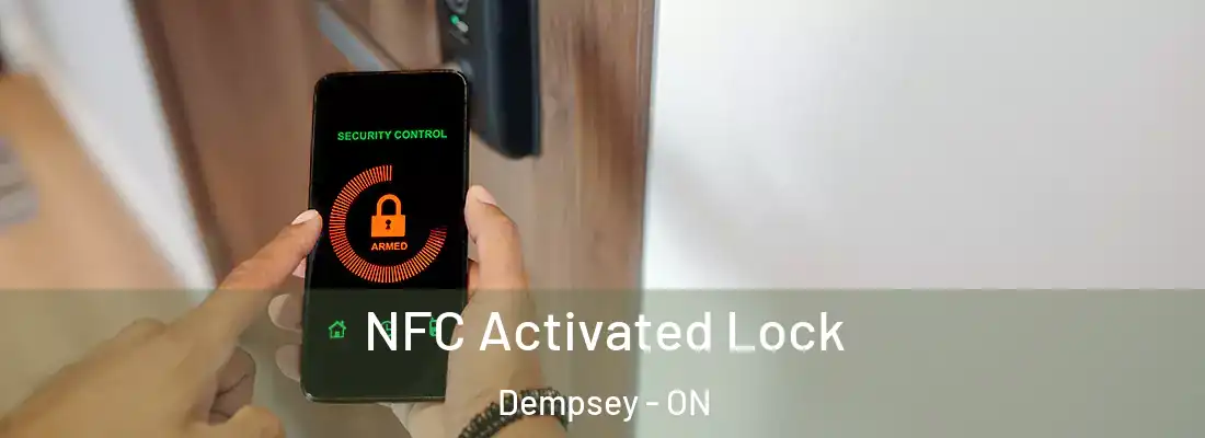  NFC Activated Lock Dempsey - ON