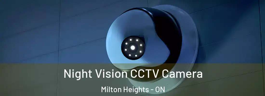  Night Vision CCTV Camera Milton Heights - ON