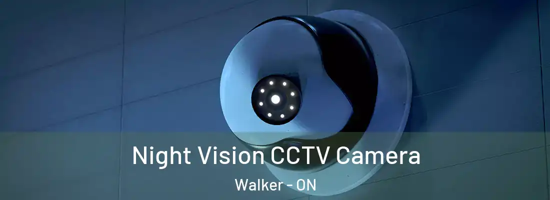  Night Vision CCTV Camera Walker - ON