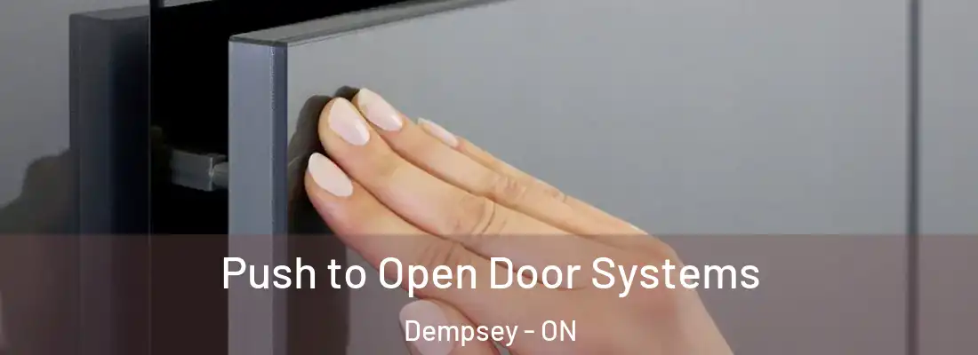  Push to Open Door Systems Dempsey - ON