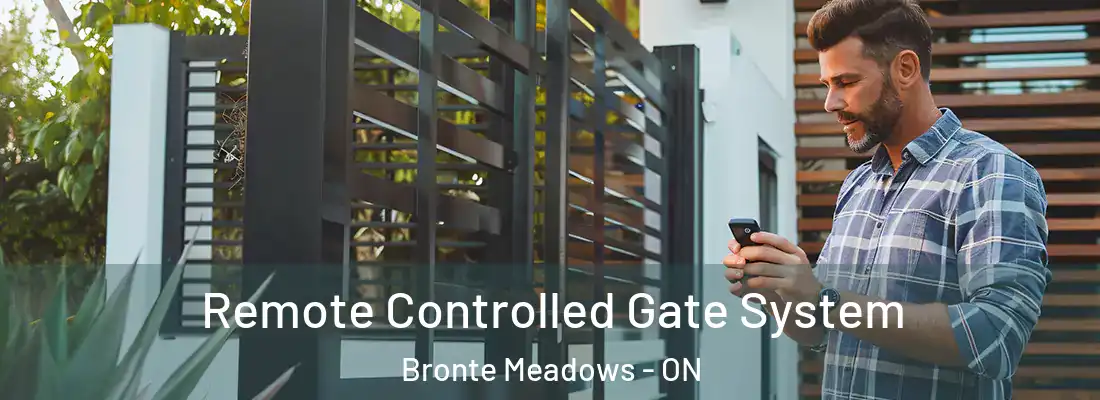  Remote Controlled Gate System Bronte Meadows - ON