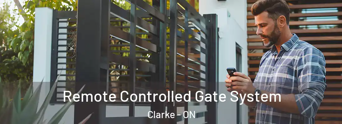  Remote Controlled Gate System Clarke - ON