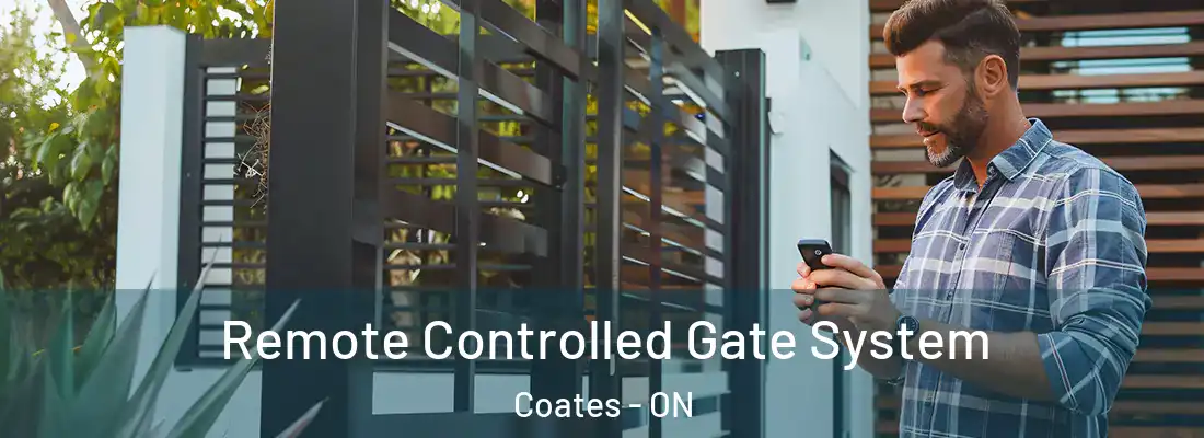  Remote Controlled Gate System Coates - ON