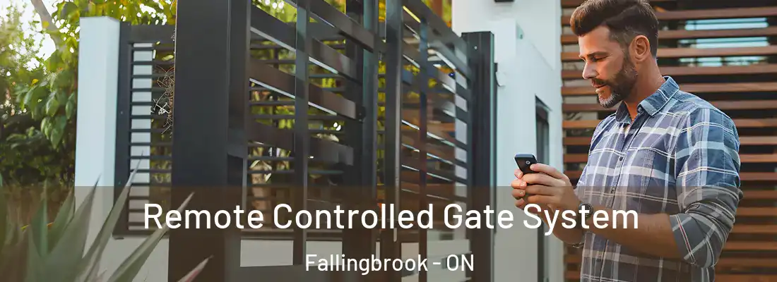  Remote Controlled Gate System Fallingbrook - ON