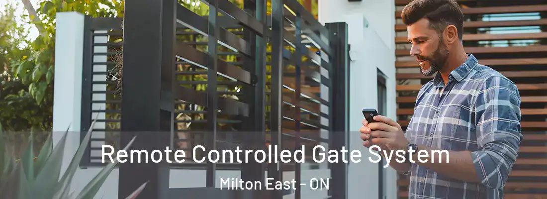  Remote Controlled Gate System Milton East - ON