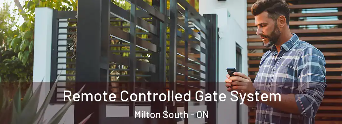  Remote Controlled Gate System Milton South - ON