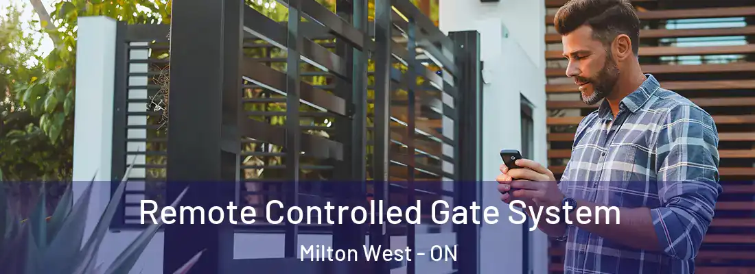  Remote Controlled Gate System Milton West - ON