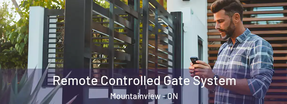  Remote Controlled Gate System Mountainview - ON