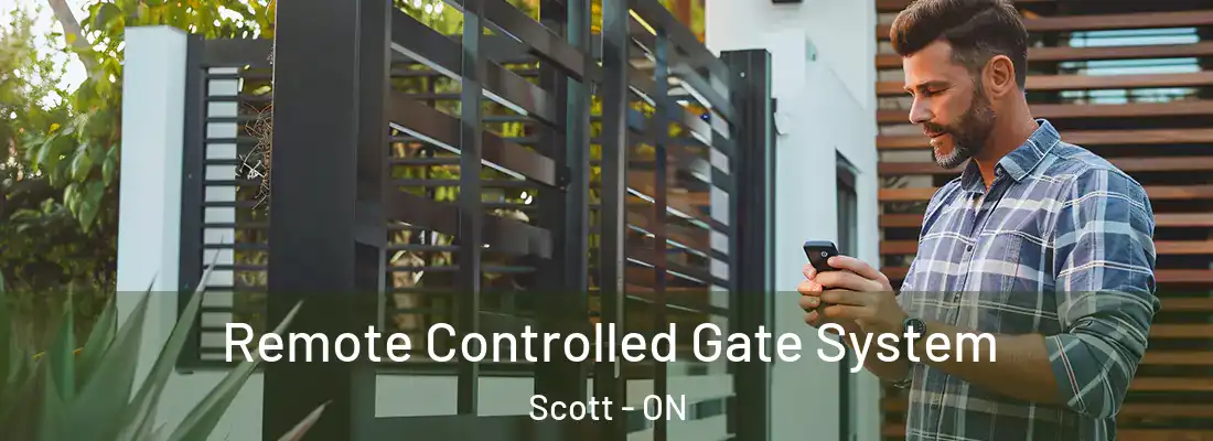  Remote Controlled Gate System Scott - ON