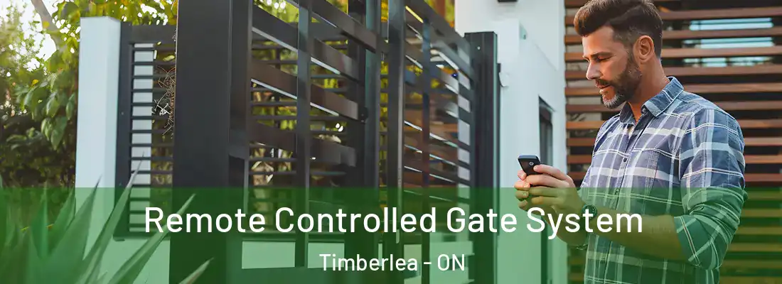  Remote Controlled Gate System Timberlea - ON